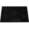 SIA CERH75BL 75cm Black 5 Zone Frameless Touch Control Electric Ceramic Hob -Kitchen Appliances Shop 65334702 1