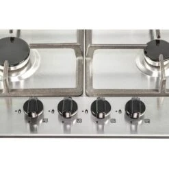 SIA SSG601SS 60cm Stainless Steel 4 Burner Gas Hob With Cast Iron Pan Stands -Kitchen Appliances Shop 65334735 3