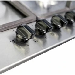 SIA SSG601SS 60cm Stainless Steel 4 Burner Gas Hob With Cast Iron Pan Stands -Kitchen Appliances Shop 65334735 5