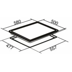 SIA PHP601SS 60cm Stainless Steel Solid Plate 4 Zone Electric Easy Clean Hob 10 SIA PHP601SS 60cm Stainless Steel Solid Plate 4 Zone Electric Easy Clean Hob -Kitchen Appliances Shop 65334749 4