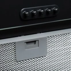 SIA UCG52BL 52cm Black Glass Built In Under Canopy Kitchen Cupboard Cooker Hood -Kitchen Appliances Shop 65334756 3
