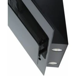 SIA AGE71BL 70cm Black 3 Colour LED Edge Lit Angled Glass Cooker Hood Extractor -Kitchen Appliances Shop 65334758 3