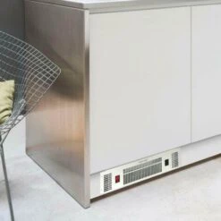 SIA PLH3 2kW White Slimline Electric Built-in Kitchen Plinth Space Heater -Kitchen Appliances Shop 65334792 3