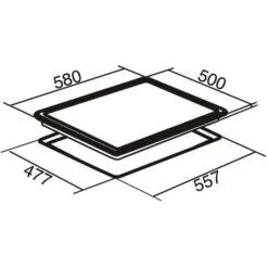 SIA PHP601BL 60cm Black 4 Zone Electric Solid Plate Easy Clean Side Control Hob 10 SIA PHP601BL 60cm Black 4 Zone Electric Solid Plate Easy Clean Side Control Hob -Kitchen Appliances Shop 65334795 4