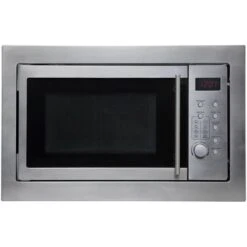 SIA BIM25SS Stainless Steel 25L Integrated Built In 900W Digital Microwave Oven