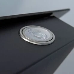 SIA 90cm Touch Control Black Angled Curved Glass Cooker Hood Kitchen Extractor -Kitchen Appliances Shop 65334820 3