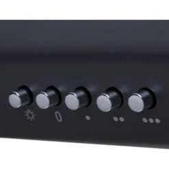 SIA STE50BL 50cm Black Slimline Visor Cooker Hood Kitchen Extractor Fan -Kitchen Appliances Shop 65334836 4