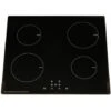 SIA INDH61BL 60cm ECO 13 Amp Plug In 4 Zone Touch Control Induction Hob In Black