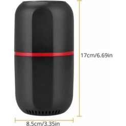 150W Electric Coffee Grinder, Bean Grinder, 120g Capacity, With Cleaning Brush, 2-in-1 Teaspoon And Tamper (Black) -Kitchen Appliances Shop 67260064 5