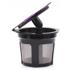 Reusable K Cups For Keurig, Universal Refillable Coffee Filters For Single Serve Coffee Maker, 3-Pack Of Reusable Pods, Black 10 Reusable K Cups For Keurig, Universal Refillable Coffee Filters For Single Serve Coffee Maker, 3-Pack Of Reusable Pods, Black -Kitchen Appliances Shop 68106291 4