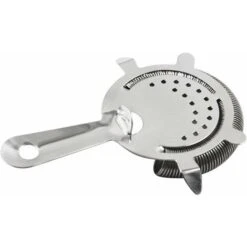 Hawthorne Cocktail Strainer Stainless Steel Bar Strainer Professional 4 Prong Strainer With 100 Wire Spring -Kitchen Appliances Shop 68106744 5