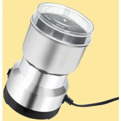 Multipurpose Electric Coffee Bean Grinding Tool Stainless Steel Milling Machine For Seeds Spices Herbs Nuts,EU Plug - EU Plug -Kitchen Appliances Shop 69293016 4