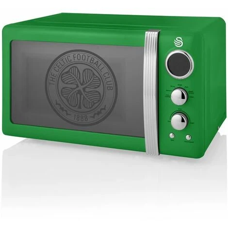 Swan Celtic Retro 800W Digital Microwave 4 Swan Celtic Retro 800W Digital Microwave - Image 2