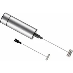 Electric Milk Frother, Milk Frother, Stainless Steel Milk Frother, And Cold Foam For Coffees, Espressos, Lattes, Cappuccinos