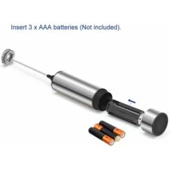 Electric Milk Frother, Milk Frother, Stainless Steel Milk Frother, And Cold Foam For Coffees, Espressos, Lattes, Cappuccinos -Kitchen Appliances Shop 71285745 5