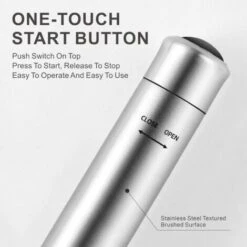 Mini Stainless Steel Milk Frother - Cordless Lightweight Outdoor Coffee Frother Can Be Used For Coffee, Milk, Eggs And Beverages (Stainless Steel) 9 Mini Stainless Steel Milk Frother - Cordless Lightweight Outdoor Coffee Frother Can Be Used For Coffee, Milk, Eggs And Beverages (Stainless Steel) -Kitchen Appliances Shop 71285766 3