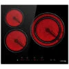 Built-in Ceramic Hob, 3 Zones Electric Cooktop In Black, 5400W Total Output, With Dual Zone Touch Control Timer Child Lock Gasland Chef CH603BF -Kitchen Appliances Shop 71426691 1