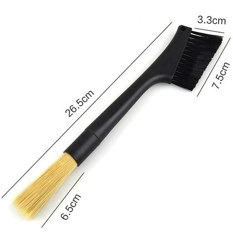 Double Head Coffee Brush Espresso Coffee Grinder Clean Brush 4 Double Head Coffee Brush Espresso Coffee Grinder Clean Brush - Image 2