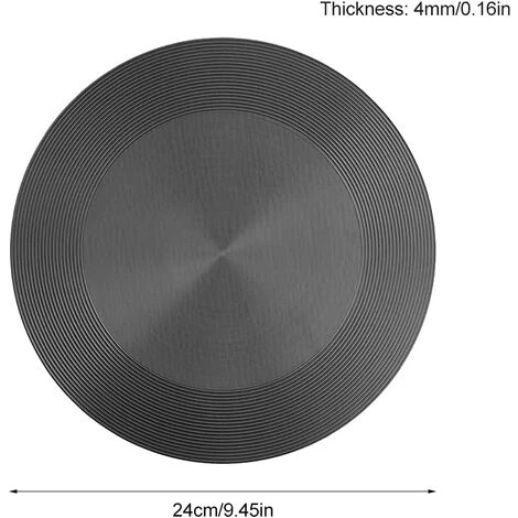 Heat Diffuser For Induction Hob, Defrost Plate, Energy Saving Diffuser, Gas Stove Aluminum (240mm4mm) 4 Heat Diffuser For Induction Hob, Defrost Plate, Energy Saving Diffuser, Gas Stove Aluminum (240mm4mm) - Image 2