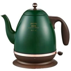 Retro Electric Kettle 304 Stainless Steel Household Appliances 1.5l Portable Travel Water Boiler 1500w European Style Coffee Pot Red -Kitchen Appliances Shop 74691829 2