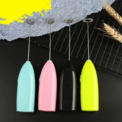 Set Of 2 Portable Batteries With Batteries - Electric Whips For Teaspoons, Battery Agitator, Portable Milk Mousseur, Mini Mixer For The Ball Test, Cappuccino, Latte, Strike And White Matcha + White -Kitchen Appliances Shop 76476786 4