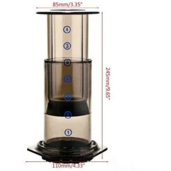 Manual Coffee Machine Pressure Pot Transparent Manual Coffee Machine -Kitchen Appliances Shop 76908605 3