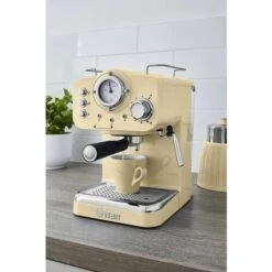 Swan Retro Pump Espresso Coffee Machine -Kitchen Appliances Shop 77171466 3
