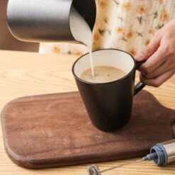 Milk Frother Rechargeable Operated Frother For Coffee, Frother Whisk, Mini Blender Handheld And Electric Mixer Blue -Kitchen Appliances Shop 78327215 5