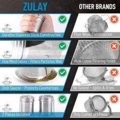 Piece Tea Ball Infuser - Stainless Steel Tea Ball Infuser For Loose Tea 11 Piece Tea Ball Infuser - Stainless Steel Tea Ball Infuser For Loose Tea -Kitchen Appliances Shop 78709251 5