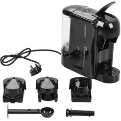 Livingandhome Black 3 In 1 Home Coffee Machine -Kitchen Appliances Shop 83040964 4