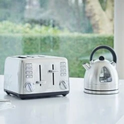 Cuisinart Signature Collection Traditional Brushed Stainless Steel Kettle -Kitchen Appliances Shop 83664884 5