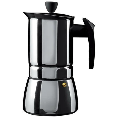 Grunwerg 9 Cup Cafe Ole Espresso Maker Induction Stainless Steel 3 Grunwerg 9 Cup Cafe Ole Espresso Maker Induction Stainless Steel