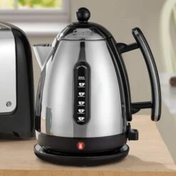 Dualit Polished Chrome Jug Kettle Black -Kitchen Appliances Shop 83666772 5