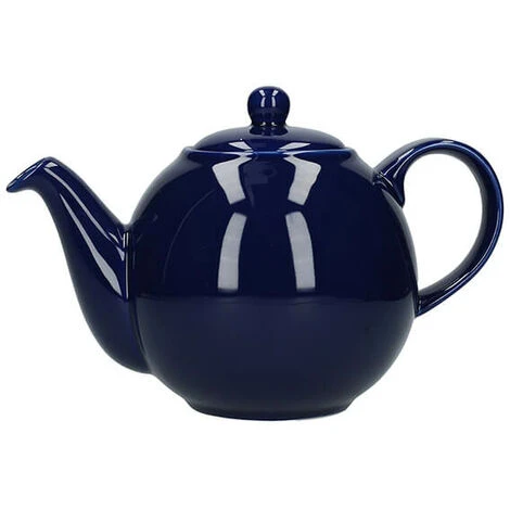 London Pottery Globe 4 Cup Teapot Cobalt Blue 3 London Pottery Globe 4 Cup Teapot Cobalt Blue