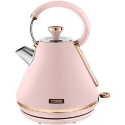 Tower Cavaletto Pyramid Kettle And 2 Slice Toaster Set Pink -Kitchen Appliances Shop 83668521 3