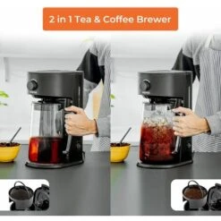 Geepas 700W Ice Tea & Coffee Maker Brews Iced Coffee Or Hot Coffee Machine 2.5L 10 Geepas 700W Ice Tea & Coffee Maker Brews Iced Coffee Or Hot Coffee Machine 2.5L -Kitchen Appliances Shop 83743698 4