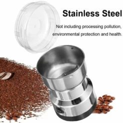 150W Electric Coffee Grinder, Grinder For Flax Seeds, Nuts, Pepper, Spices, Coffee Seeds And Others With Stainless Steel Blades -Kitchen Appliances Shop 86103188 3