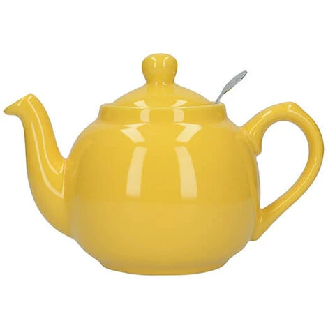 London Pottery Farmhouse Filter 2 Cup Teapot New Yellow 3 London Pottery Farmhouse Filter 2 Cup Teapot New Yellow