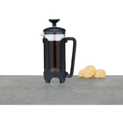 Le Xpress Matt Black 3 Cup Cafetiere -Kitchen Appliances Shop 87183729 2