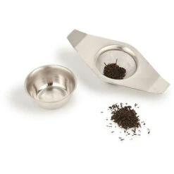 La Cafetiere Double Handled Tea Strainer Stainless Steel -Kitchen Appliances Shop 87184262 2