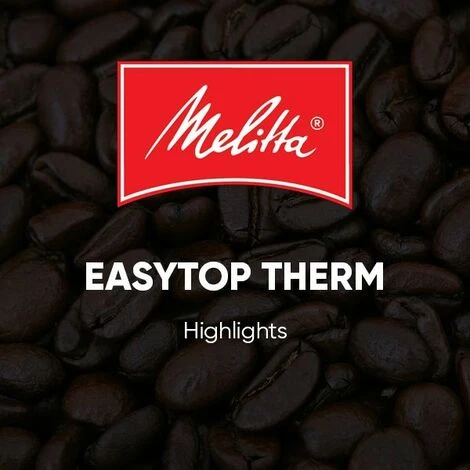 Melitta Easy Top Therm II 1023-08 Black Filter Coffee Machine 4 Melitta Easy Top Therm II 1023-08 Black Filter Coffee Machine - Image 2