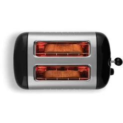 Dualit Lite 2 Slot Toaster Gloss Black -Kitchen Appliances Shop 87184703 3