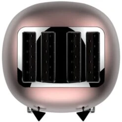 The Funky Appliance Company 4 Slice Toaster Rose Gold Pink -Kitchen Appliances Shop 87185748 5