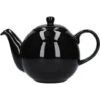 London Pottery Globe 4 Cup Teapot Gloss Black