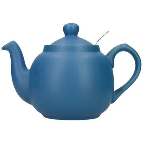 London Pottery Farmhouse Filter 2 Cup Teapot Nordic Blue 3 London Pottery Farmhouse Filter 2 Cup Teapot Nordic Blue