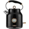 Tower Bottega 1.7 Litre Stainless Steel Kettle Rose Gold Black -Kitchen Appliances Shop 87568756 1