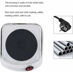 500W Mini Electric Warmer, Griddle Coffee Warmer (220V EU Plug) 10 500W Mini Electric Warmer, Griddle Coffee Warmer (220V EU Plug) -Kitchen Appliances Shop 87601045 4
