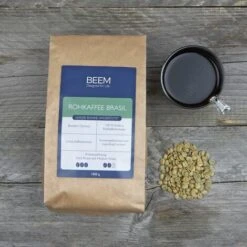 BEEM RAW BRAZIL Arabica Whole Coffee Beans (1kg) - Unroasted -Kitchen Appliances Shop 87945937 3