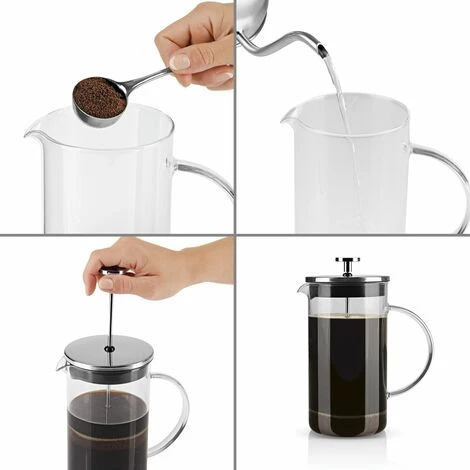 BEEM FRENCH PRESS Coffee Maker (1000ml) - Glass 6 BEEM FRENCH PRESS Coffee Maker (1000ml) - Glass - Image 4