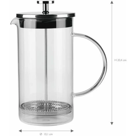 BEEM FRENCH PRESS Coffee Maker (1000ml) - Glass 7 BEEM FRENCH PRESS Coffee Maker (1000ml) - Glass - Image 5